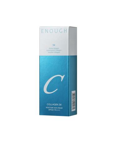 Enough Collagen 3X Moisture Sun Cream SPF50 Korean Skin Care Face Sunscreen Moisturizer for Women After Sun Lotion - Buy Online on GoSupps.com