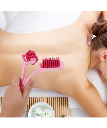 Besportble Y-Shape Hand Massager - Multi-Use Self-Massage Device for Legs Neck Arms & Elbows - Red Body Muscle Tension Relief - Buy Online on GoSupps.com