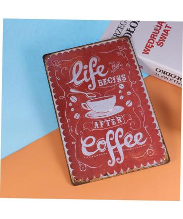 Artibetter Vintage Signs Iron Painting Retro Decor Metal Signs Tin Signs Antique Signs Crafts The Sign Decorate Vintage Iron Sign Painting - Buy Online on GoSupps.com