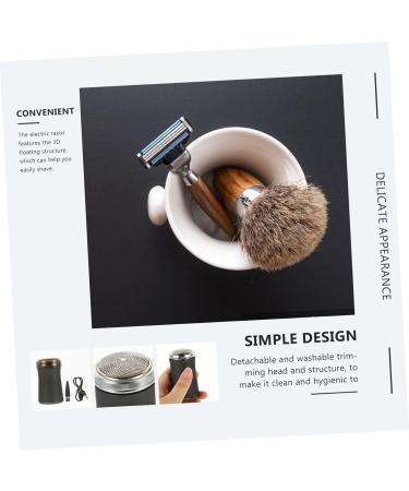 NOLITOY Electric Trimmer Set for Men - 2 Razor Travel Shavers Facial & Body Hair Trimmers 3D Aluminum Alloy Design - Buy Online on GoSupps.com