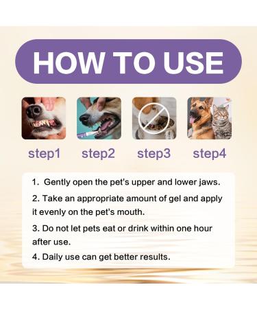 2Pcs Pet Oral Repair Gel 20g Pet Oral Repair Gel for Dogs Cats Pet Mint Breath Freshener Tooth Pen Removing Tartar Pet Toothpaste for Dog Cat - Buy Online on GoSupps.com