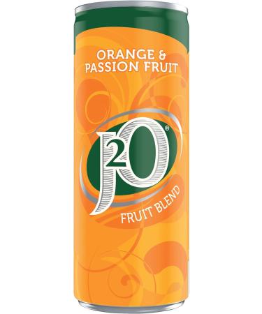 J2O Apple & Raspberry Fruit Blend 4 x 250ml & Orange & Passion Fruit Blend 4 x 250ml + Orange & Passion Fruit Blend 4 x 250ml - Buy Online on GoSupps.com