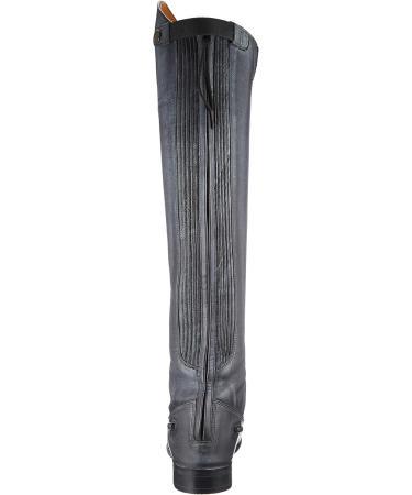 HKM Men's Riding Boots Valencia - Standard Length/Width 41 EU - Black & Grey - International Shipping Available - Buy Online on GoSupps.com