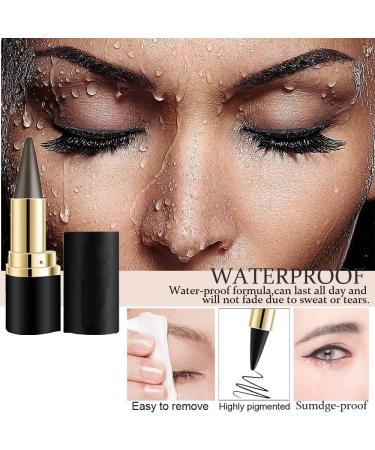 Thapncow 2 pieces matte QuickDry eyeliner eyeliner pen gel brown eyeliner pen gel brown eyeliner in quickdrying formula gel eyeliner makeup pen without smudges - Buy Online on GoSupps.com