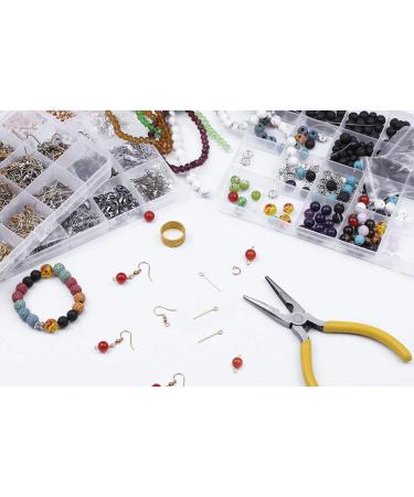Paxcoo 3200Pcs Jewelry Repair Kit - Jump Rings, Clasps, Earring Hooks for Making Supplies and Findings - Necklace Bracelets Repair - Buy Online on GoSupps.com