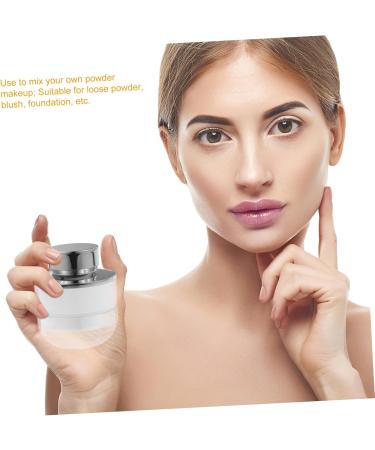 Healeved 2pcs Mushroom Head Loose Powder Box Makeup Case Body Powder Puff Loose Powder Case Blusher Plastic 1 g (Pack of 1) As Shown - Buy Online on GoSupps.com