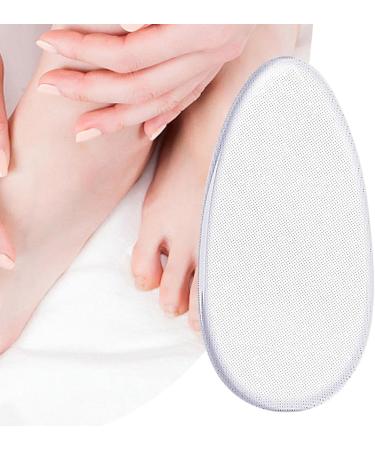 Fiakup Heel File for Cracked Heels Clear Glass Foot File Pedicure Helper - in-Shower Foot Scrubber Dead Skin Remover Dry Heels Skin Remover Pedicure Kit for Feet Dead Skin Smoothing Egg - Buy Online on GoSupps.com