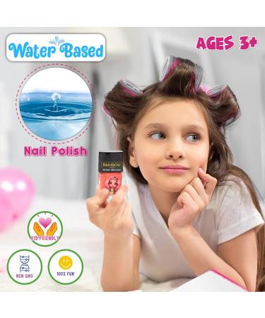 Rainbow High Sling Bag Makeup Set for Kids | Includes Blush, Nail Polish, Hair Accessories & More | Ages 3+ by Townley Girl - Buy Online on GoSupps.com