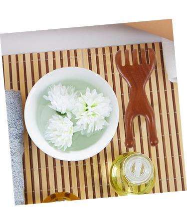 Hoement Broad Tooth Comb for Curly Hair - Wooden Scalp Massager & Ridges for Ultimate Relaxation | International Shipping Available - Buy Online on GoSupps.com