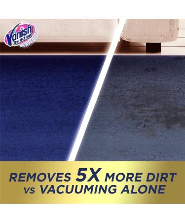 3 x Vanish Carpet Cleaner + Upholstery Power Powder Large Area Cleaning 650 g Bulk Buy - Buy Online on GoSupps.com