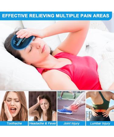 Revix Cool Pads for Injuries - Reusable Cold & Warm Compresses for Pain Relief Swelling Bruises - Adjustable Flexible 5-Piece Set - Fast International Shipping - Buy Online on GoSupps.com