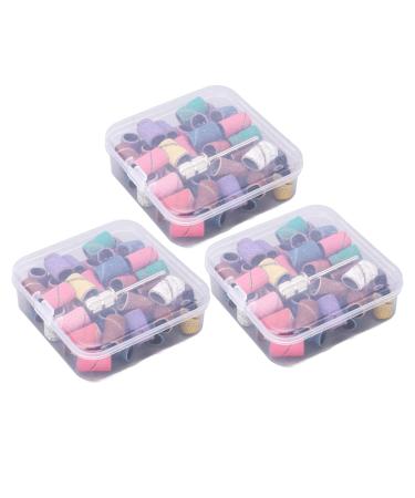 Nail Polishing Band Easy Polishing Nail Sanding Rings Durable Effective for Electric Nail Drill