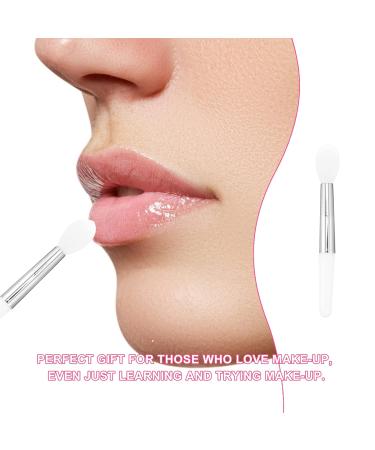 Uonlytech Travel Makeup Set - 12pcs Silicone Lipstick Brush & Applicators for Women | Mini Eye Makeup Accessories - Buy Online on GoSupps.com