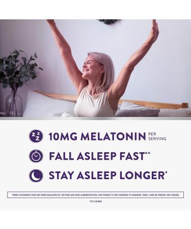 ZzzQuil Pure Zzzs Advanced Melatonin Gummies Sleep Aid with Chamomile & Lavender for Adults Berry Flavored 100 Count 100 Count (Pack of 1) - Buy Online on GoSupps.com
