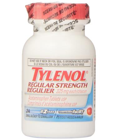 Tylenol Regular Strength Ez Tab 24 count