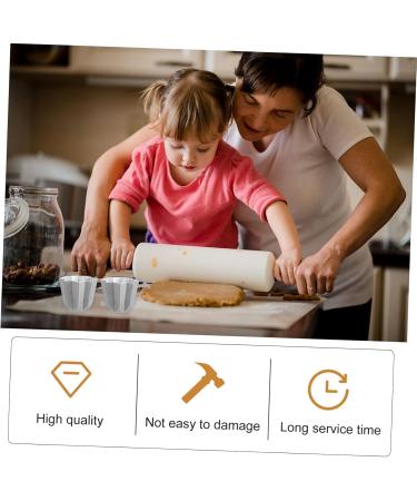 PRETYZOOM 6 Pcs Octagonal Cake Mold Baking Pan Roasting Pan Mini Paper Cups Cake Baking Mold Dessert Non Stick 7.5x7.5x6.5cmx3pcs Silverx3pcs - Buy Online on GoSupps.com