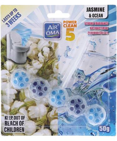 Toilet Rim Block 5 in 1 Toilet Cleaner Cleaning Ball Toilet Smell Eliminator 1Pcs for Cleaning Limescale Freshen Scent with 4 Fragrances Quickly Foam Home Use Zupin - Buy Online on GoSupps.com