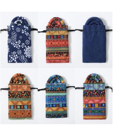 kawehiop Spiral Lock Hair Tie Colorful Embedded Long Ponytail Holders Curly Bohemian Style Curling Rod Ties Dreadlock Accessory Multicolor - Buy Online on GoSupps.com