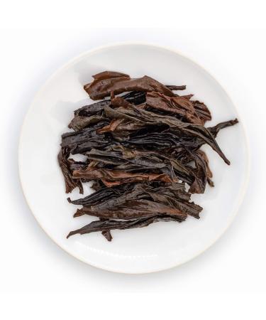 Oriarm Da Hong Pao Oolong Tea Loose Leaf 80g / 2.82oz Tin Can - Fujian Wuyi Rock Tea Dahongpao Big Red Robe - Wulong Chinese Tea Leaves - Detox Relaxing Naturally Grown - Buy Online on GoSupps.com