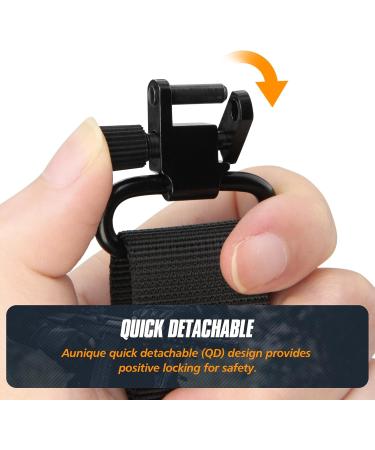 VicBre 6 Pack Quick Release Metal Sling Swivels for Rifle & Shotgun - 2.5 cm | Durable & Reliable | International Shipping Available - Buy Online on GoSupps.com
