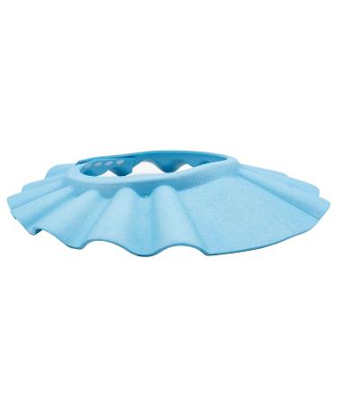 Adjustable Blue Eye & Ear Protection - Soft Shampoo Cap for Toddlers & Adults | Tear-Free Hair Washing - Buy Online on GoSupps.com