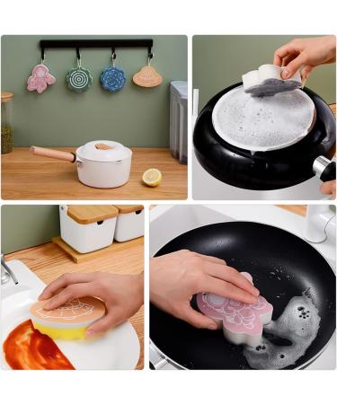 Utensils Multi Sided Scrubbing Scouring Stick Pans Non- Dishwashing Dishes Rags Supplies Wipe Sponges Washing Double- Pads Cookware Planet Non Pan Car Veggies Cleaning Pot As Shown - Buy Online on GoSupps.com