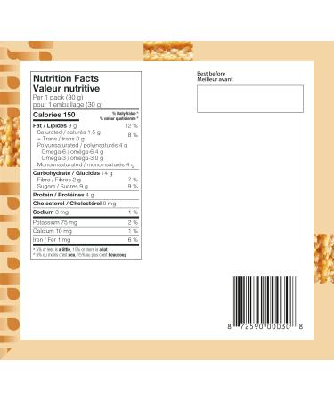 Sesame Snaps Vanilla Healthy Vegan Snack Ready to Eat On The Go No Added Presevatives Gluten Free 24 Pack 720 g Vanilla 30 g (Pack of 24) - Buy Online on GoSupps.com