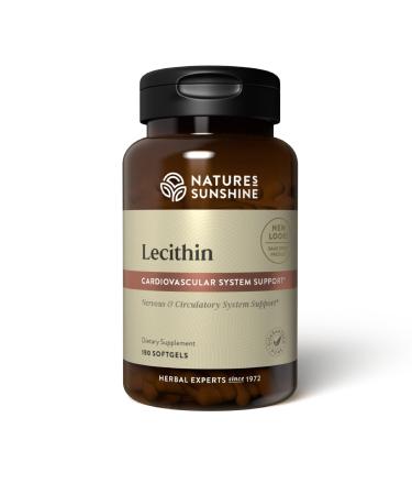 Nature's Sunshine Lecithin 180 Softgels