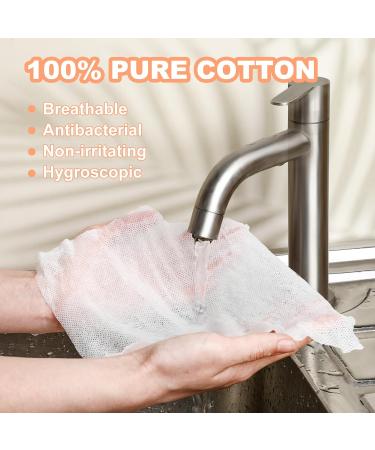 Sibba Face Compressed Towels 120PCS - Disposable Facial Cleansing Cloths for Travel & Outdoor | Soft Cotton Washcloths Mini Thick Daily Cleansing Kit - Buy Online on GoSupps.com