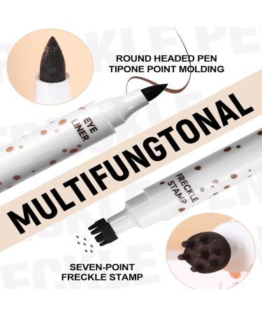 Waterproof Freckle Pen 3.6ml Gradient Freckle Pen Water and Sweat Resistant for Festivals Shows Daily Life Stage Girls Women - Buy Online on GoSupps.com