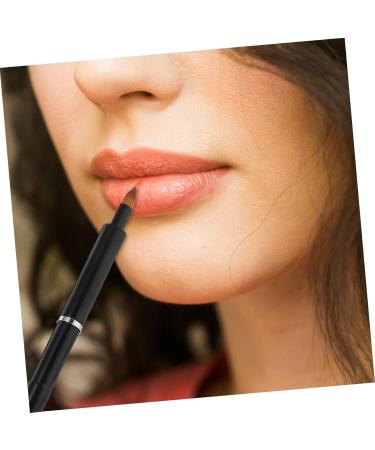 POPETPOP Lipstick Brush women makeup tools Tricolor cosmetics brush artificial fiber lip brush for women Makeup Tools lip gloss brush telescopic applicator makeup brush beauty tools 13.40X0.90X0.90CM Black - Buy Online on GoSupps.com