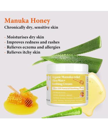 PIBIOOMAP Balance Balanitis Relief Cream - Organic Natural Ingredients Honey & Tea Tree Oil Comforting Ointment Relief from Irritation Itching Redness Balanitis Topical Treatment Fast Acting - Buy Online on GoSupps.com