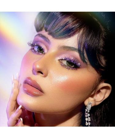 Glitter Mascara Volume UP Mascara Shiny Glitter Mascara Thick Mascara Luxury Stain Resistant Long Lasting Mascara Waterproof Mascara for Women Girls - Buy Online on GoSupps.com