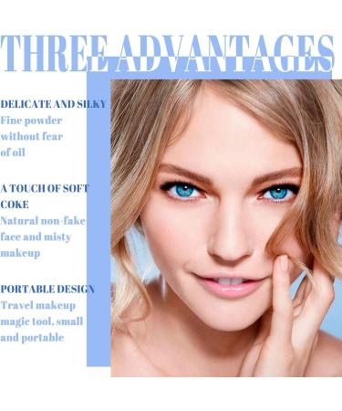 Powder Makeup Setting | Pressed Grip Powder Foundation | Concealer Makeup Concealer to Cover Dark Spots Under Dark Circles Blemishes Shenrongtong - Buy Online on GoSupps.com