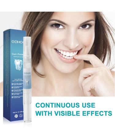 VQBKHO 5 Pieces Gum Therapy Gel Gum Relief Periodontal Treatment Gel Teeth Periodont Gum Care Whitening Essence Tooth Whitening Stick White Teeth Pen Tooth Stain Remover - Buy Online on GoSupps.com