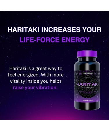 Matrixx Organic Haritaki Capsules 1000mg - Detox & Rejuvenate | Vegan Gluten-Free | 90 Capsules - Buy Online on GoSupps.com