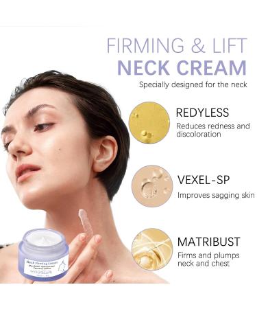 2024 New Pure Neck Firming Cream - Anti-Aging Tighten & Lift Moisturizing Neck Cream for Men & Women Reduces Wrinkles Evens Skin Tone - 1.7 oz - Buy Online on GoSupps.com