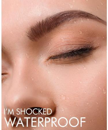 Eyebrow Stencil Kit for Beginners Dark Brown Eyebrow Stamp Stencil Kit Waterproof with Sponge Applicator Perfect Water Resistant Eyebrow Powder Stamp - Buy Online on GoSupps.com