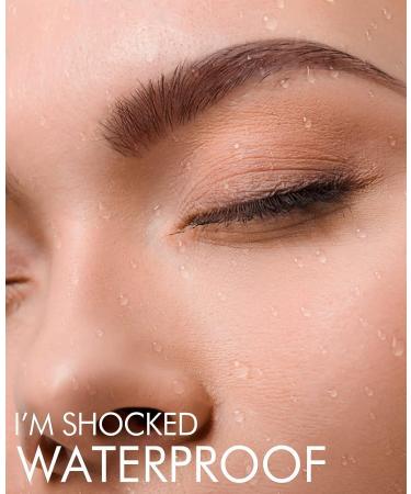 YFULFILL Dark Brown Eyebrow Stencil Kit - Waterproof Stamp with Sponge Applicator - Buy Online on GoSupps.com