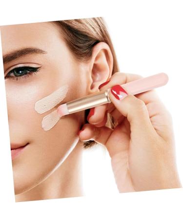 DRESSOOS Lip Blending Brush Makeup Brush Lip Gloss Portable Lip Brush Lipstick Brush Lipstick Applicator Wands Foundation Brush Lip Applicator Smudge Brush Short Aluminum Tube Pink Lip Balm - Buy Online on GoSupps.com