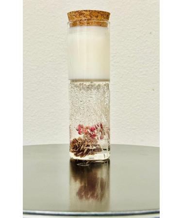 Luxury Scented Home Decor Candle - Aromatherapy for Meditation & Manifestation | Unique Transparent Jar Gift (French Rose - Buy Online on GoSupps.com