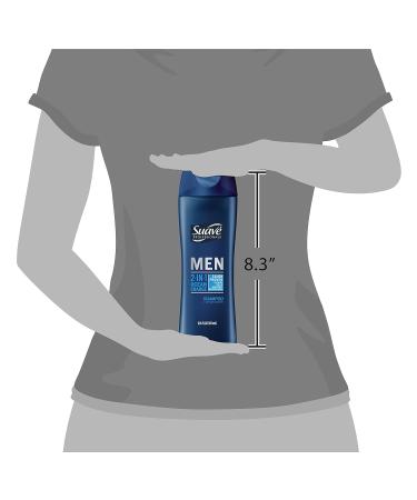 Buy Suave Men 2-in-1 Shampoo & Conditioner Ocean Charge - 12.6 Fl Oz (Pack of 1) | International Shipping Available - Buy Online on GoSupps.com