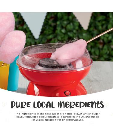 Baking Beauty and Beyond Premium Turkish Delight Flavour Floss Sugar 800g - Natural Ingredients for Cotton Candy | Bulk Floss Sugar for Every Occasion - Buy Online on GoSupps.com