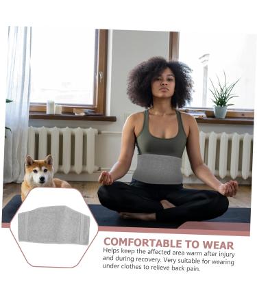 NOLITOY Portable Lumbar Support Belt - Charcoal Waist & Abdominal Brace for Middle-Aged - Lightweight & Comfortable Lumbar Support Band (82x28x0.6cm - Buy Online on GoSupps.com