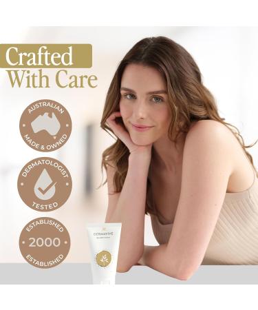 Dermavive Sensitive Skin Duo Hydrating Facial Cleanser 120ml + Dry Skin Cr me 100g | Soap-Free Gentle Cleanser & Fast-Absorbing Cream for Dry Itchy Sensitive Skin | With Oatmeal & Vitamin E - Buy Online on GoSupps.com