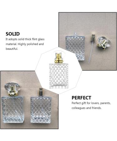 Beavorty perfume bottle glass container mini perfumes fine mist spray bottle pump spray bottle makeup bottle fine mist sprayer perfume spray travel perfume glass spray bottle shell - Buy Online on GoSupps.com