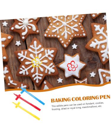 PRETYZOOM 3pcs Baking Pen Baking Edible Marker Gummy Foods Double- Sided Fine Tip Food Grade Pens Plastic - Buy Online on GoSupps.com