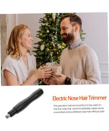 Solust Nose Hair Trimmer - Electric Nasal Hair Cutter & Facial Trimmer for Men | Efficient Hair Removal - Buy Online on GoSupps.com
