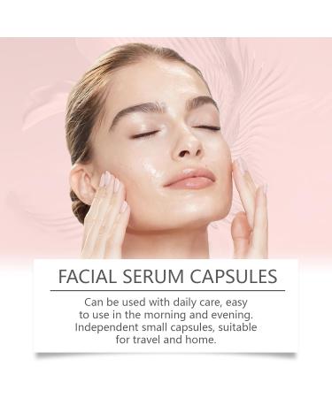  JASUBAI Vitamin E face capsules anti-aging retinol facial serum with hyaluronic acid reduces fine lines and wrinkles firming and brightening essence (60 capsules) - Buy Online on GoSupps.com