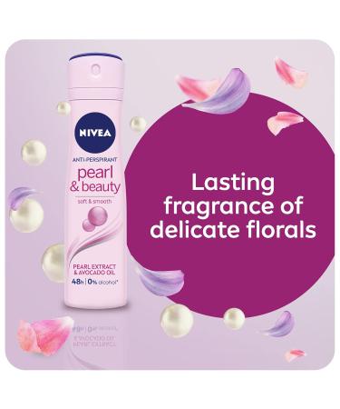 Nivea Pearl Beauty Spray Female Deodorant 150 ml - Buy Online on GoSupps.com